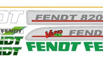NAKLEJKI FENDT VARIO 820 I INNE MODELE SUPER MOCNE ZAMIENNIKI