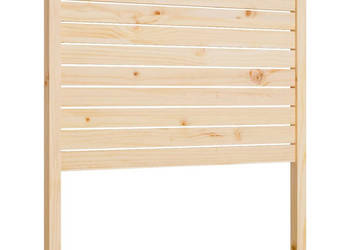 Wezgłowie łóżka 96x4x100 cm lite drewno sosnowe WM-819000