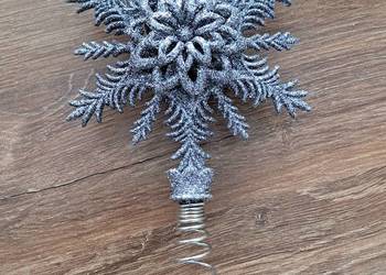nowy czubek na choinkę wysokość 20 cm