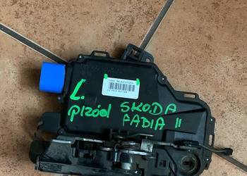 Zamek lewy przód Skoda Fabia II 8 pin 3B1837015AR