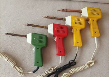 Polskie lutownice transformatorowe TD 08 ZDZ Łódź LT 75 z czasów PRL