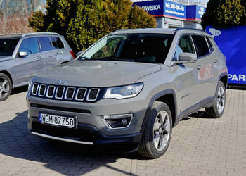 Jeep Compass Limited 4x4, salon Polska, serwisowany w ASO, I rej. 2020 FV …