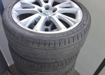 Oryginalne felgi Skoda 18"  + 4 opony 225/40 R18