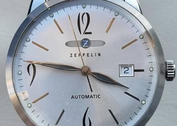 Zeppelin Flatline automatic zegarek mechaniczny data pudełko