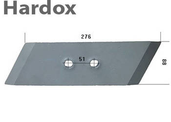 Dłuto 100hektarów HARDOX 3318601/P części do pługa REGENT