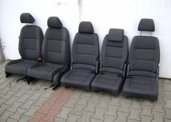 VW TOURAN LIFT FOTELE PRZÓD TYŁ BOCZKI TAPICERKA DRZWI