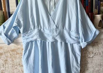 Kombinezon Nowy L-XL piękny błekit- kieszenie