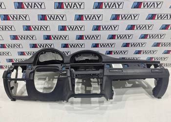 BMW 3 E90 E91 E92 DESKA KONSOLA ORYGINAŁ EUROPA CZARNA CUP NAVI 9120328