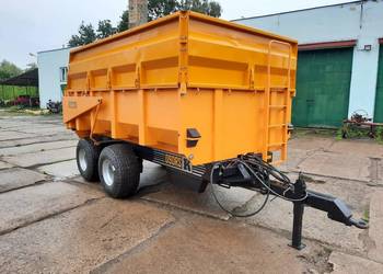 NOWA Przyczepa budowlana firmy KELLFRI 9-ton z nadstawą w Rad-Masz Opoczno