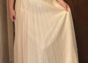 Piękna suknia ubrana raz do ślubu cywilnego biust 102cm