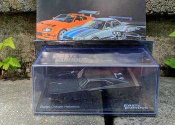 DODGE CHARGER HELLACIOUS Szybcy wściekli model 1/43 Deagostini fast furious