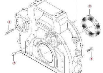 Massey Ferguson 7516 Osłona Koła Zamachowego CZĘŚCI V836867541