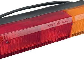 Lampa tylna zespolona, prostokątna prawa czerwona/pomarańczowa przykręcana…