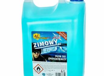 Płyn do spryskiwaczy Zimowy do -20°C Zapachowy 4 litry szyb szkła lusterek