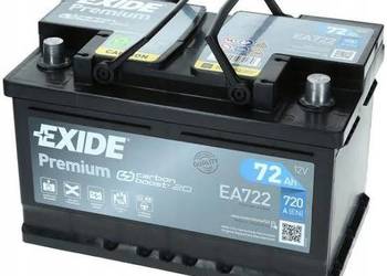 Exide Premium 72Ah 720A 12V EA722 Radomsko ul.Krakowska 17