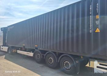 Kontener magazynowy morski 2025r 40"HC RAL7016 nowy 12 metrowy