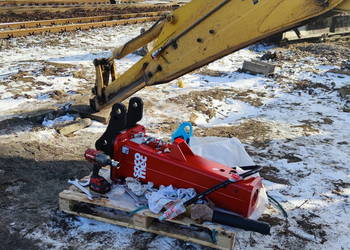 Młot hydrauliczny SOCOMEC DMS 95/2 MONOBLOK (95 kg) minikoparka