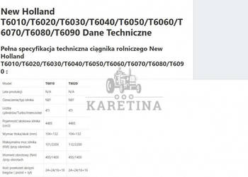 New Holland T6020 [CZĘŚCI MECHANICZNE] - Zwolnica - Zwrotnica - Półoś - Sk…