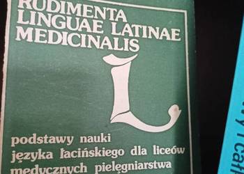 Rudimenta linguae latinae medicinalis Popiak książki wysyłka gratis Gdańsk