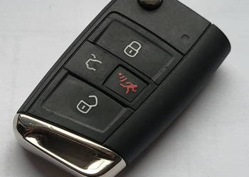 PILOT KLUCZYK SCYZORYK VW VOLKSWAGEN GOLF TIGUAN TOUAREG FS125C1 315MHz USA