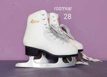 Ocieplane łyżwy figurowe dla dzieci - rozmiar 28 - 17,8 cm [#87]