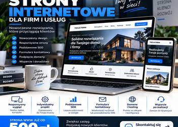 Strona internetowa | Projektowanie stron WWW | Strony dla firm Warszawa