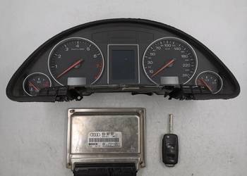 Sterownik Silnika Audi A4 B6 2.0 20v ALT 8E0907557 0261206051 ZESTAW