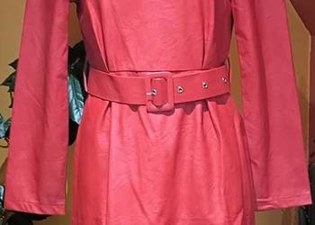 Fajna sukienka z eko skóry