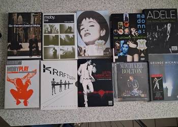 Zestaw 10 płyt DVD koncerty live