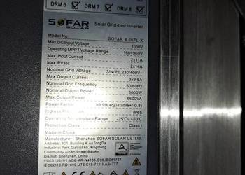 falownik Sofar 6,6KTL-X