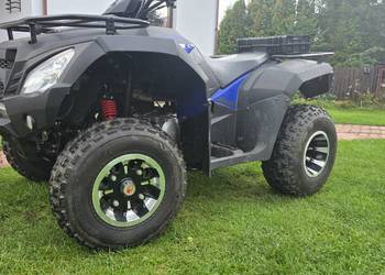 Quad Kymco MXU 300r zarejestrowany L7e alu felgi śliczny! przegląd oc