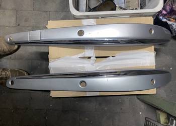 listwy zderzaka chromowane w211 przedlift