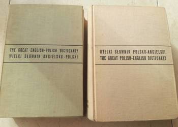Wielki słownik angielsko polski polsko angielski 1964 i 1969