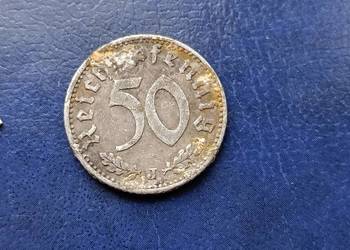Stare monety 50 pfennig 1935 J Niemcy Stare monety 50 pfennig 1935 J Niemcy