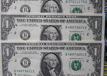 3 x 1 Dolar G. Washington 2017 r. mennicze każdy inny 3 x 1 Dolar G. Washington 2017 r. mennicze każdy inny