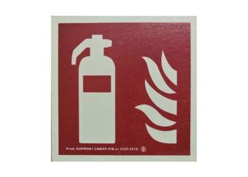 Znak przeciwpożarowy -  Gaśnica