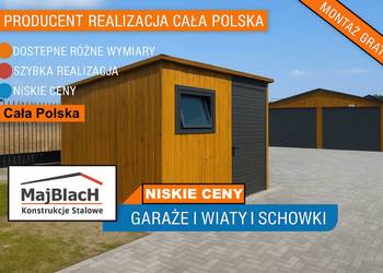 Złoty Dąb - Schowek / Wiata / Altana na Narzędzia  / Garaż – Maj-BlacH
