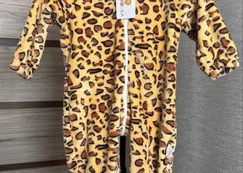 Ciepły pajacyk niemowlęcy tygrysek panterka Doladola rozm. 90