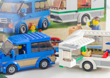 LEGO City - 60117 Van z przyczepą kempingową