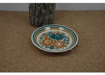 Duński ręcznie malowany talerz ceramiczny vintage – Denmark Hand Painted