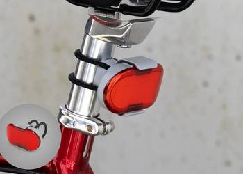 Lampka tylna Reelight GEM+ Rear Light Światło STOP Rowerowa USB-C Mocna 150
