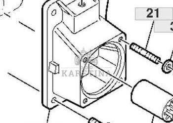 John Deere 9780CTS 9780i CTS 2005rok Obudowa Skrzyni Biegów Wału H133165