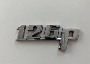 Znaczek emblemat fiat 126p maluch