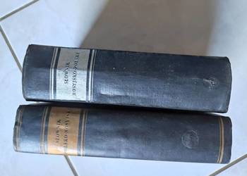 słownik polsko rosyjski, rosyjsko polski 1949 skórzana oprawa unikat wydani