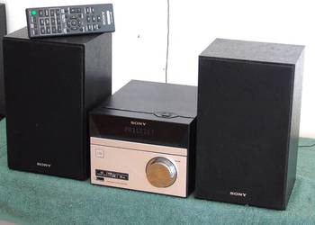 Wieża Sony pilot CD USB mp-3 AUX kolumny sprawna. DOSTAWA