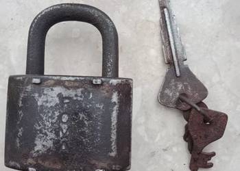 Stara kłódka Roma PRL