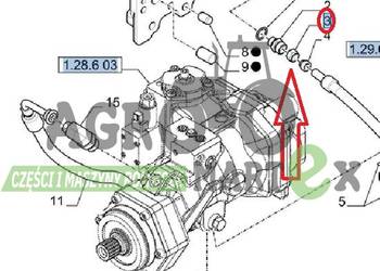 11260713 PRZECIWNAKRĘTKA M22 CNH