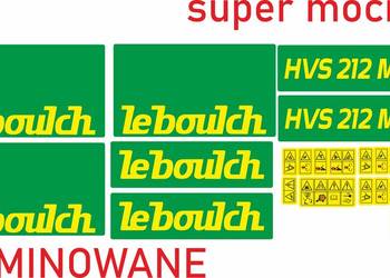Naklejki Leboulch hvs 212 maxi super mocne zamienniki