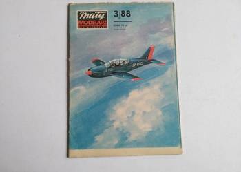 Mały Modelarz nr 3/1988, samolot szkolno-treningowy PZL-130 Orlik