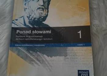Ponad Słowami podręcznik do języka polskiego dla liceum ogólnokształcące i